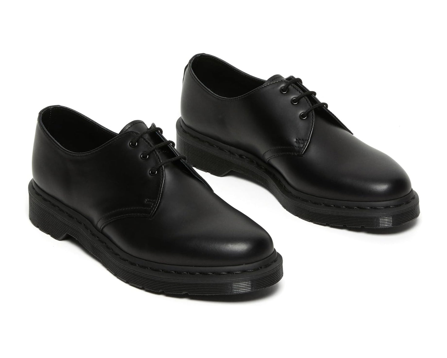 Unisex Dr. Martens 1461 3-Tie Shoe Black Smooth
