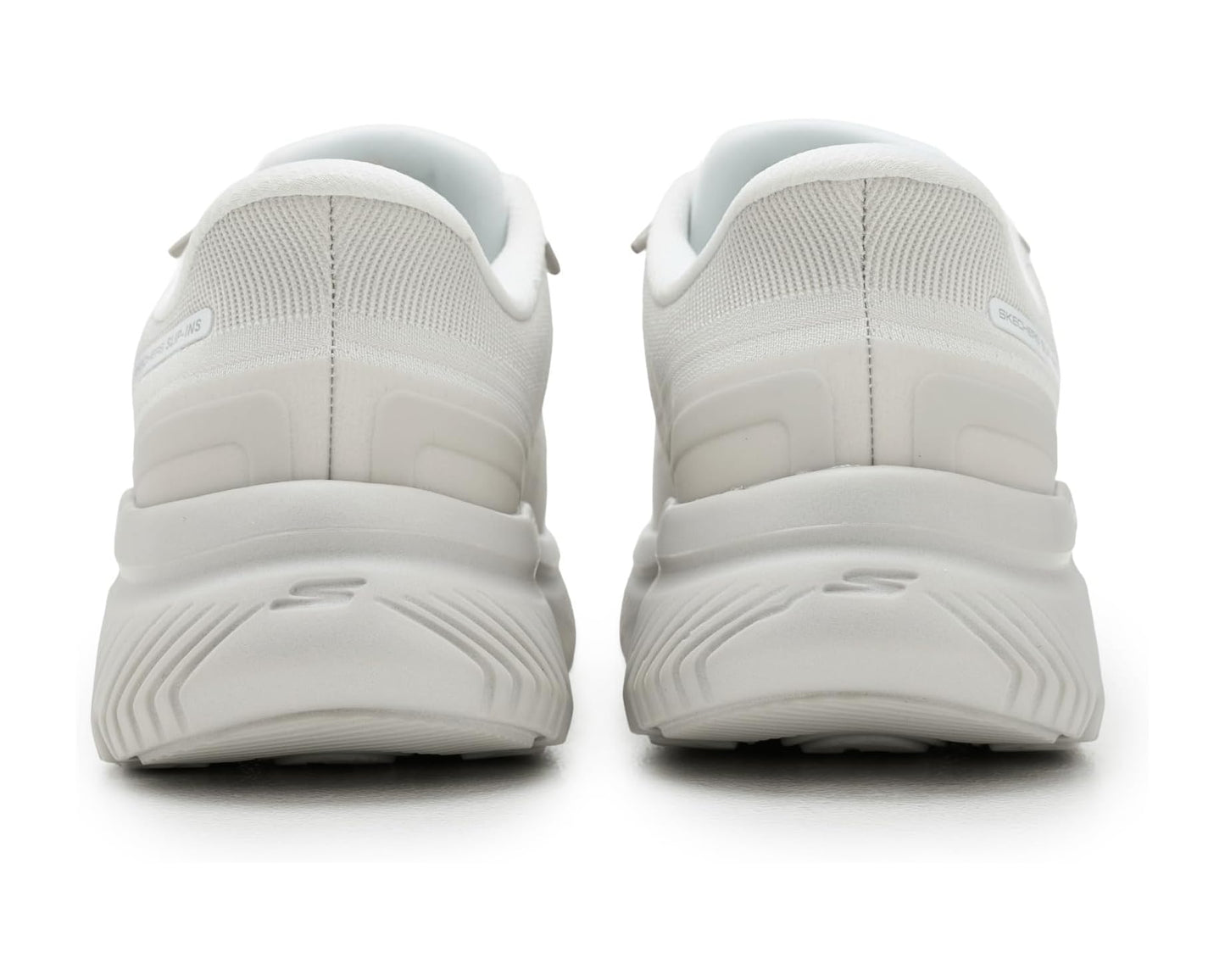 Men's SKECHERS Performance Go Walk Max Cushioning Hyper Burst Zoltar Hands Free Slip-in White/Gray