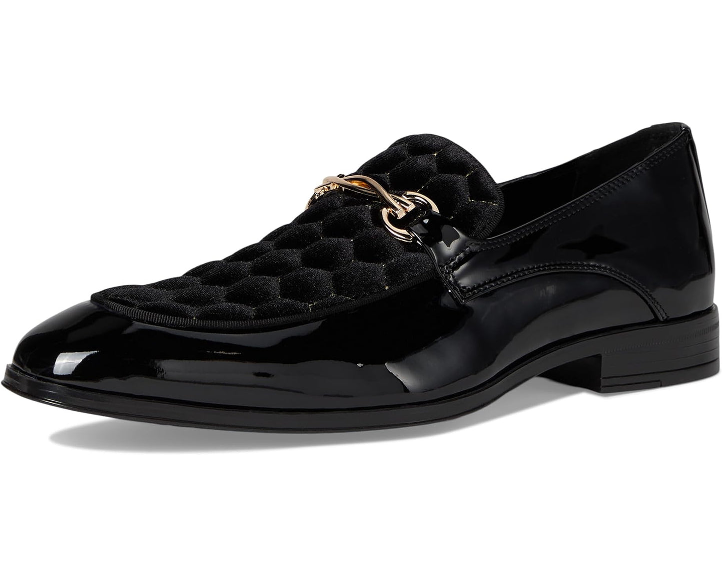 Men's Stacy Adams Sprague Moc Toe Slip-On Black