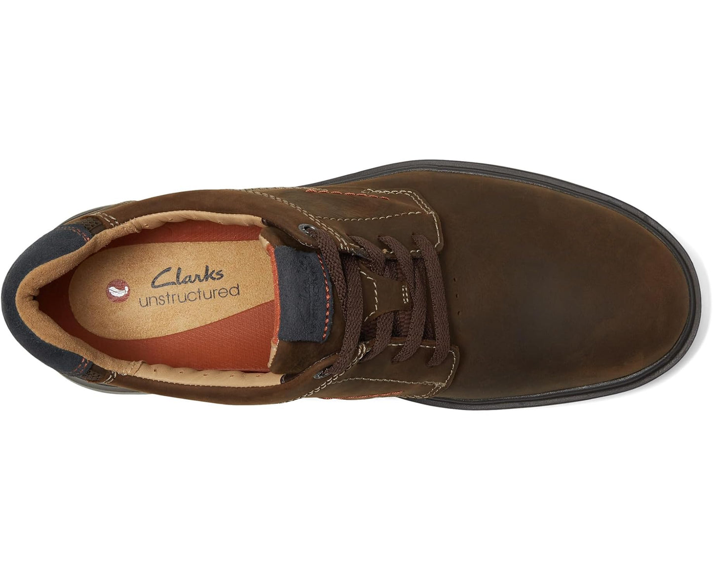 Men's Clarks Un Briley Pace Brown Nubuck