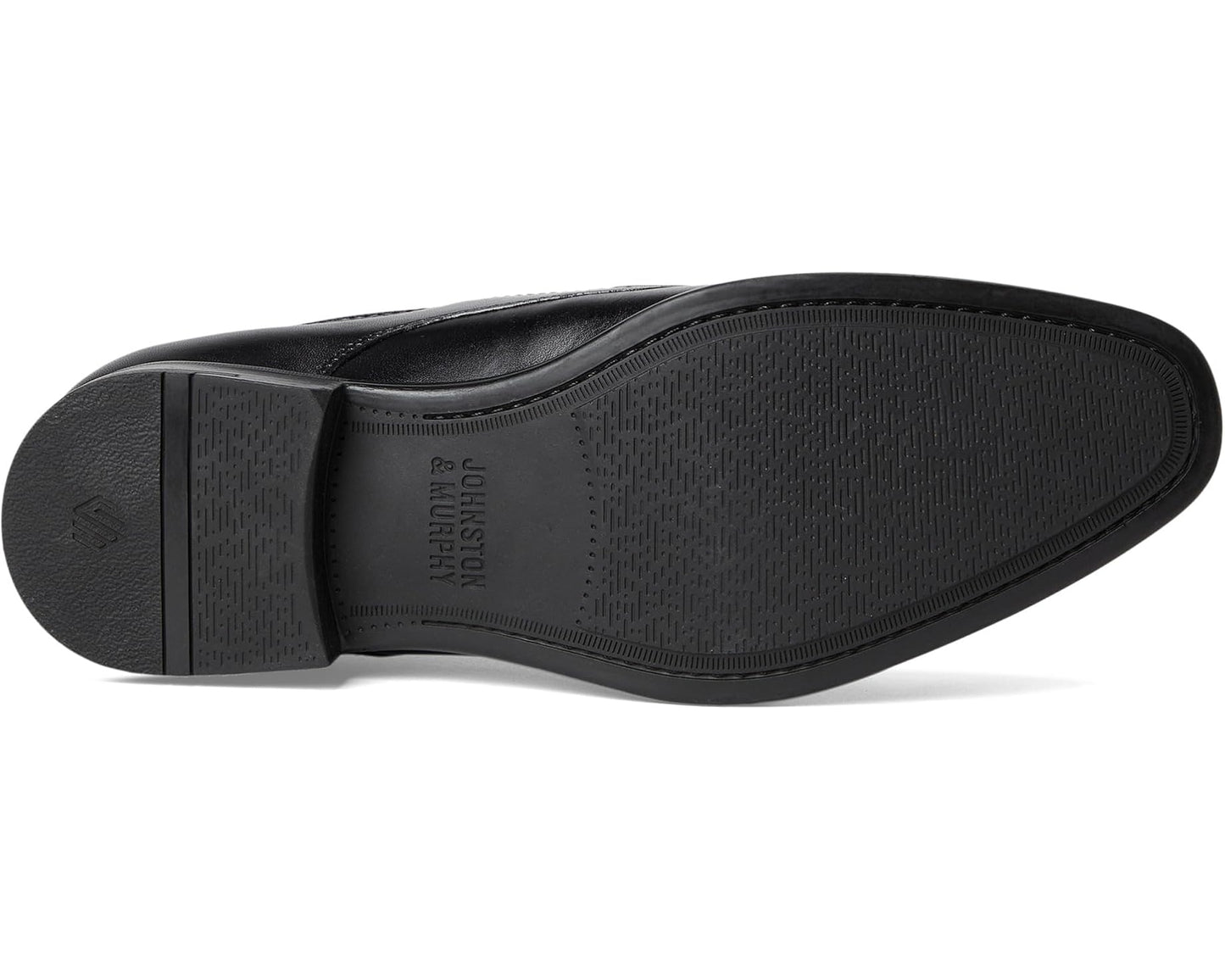 Men's Johnston & Murphy Gibbons Run-Off Black Full Grain