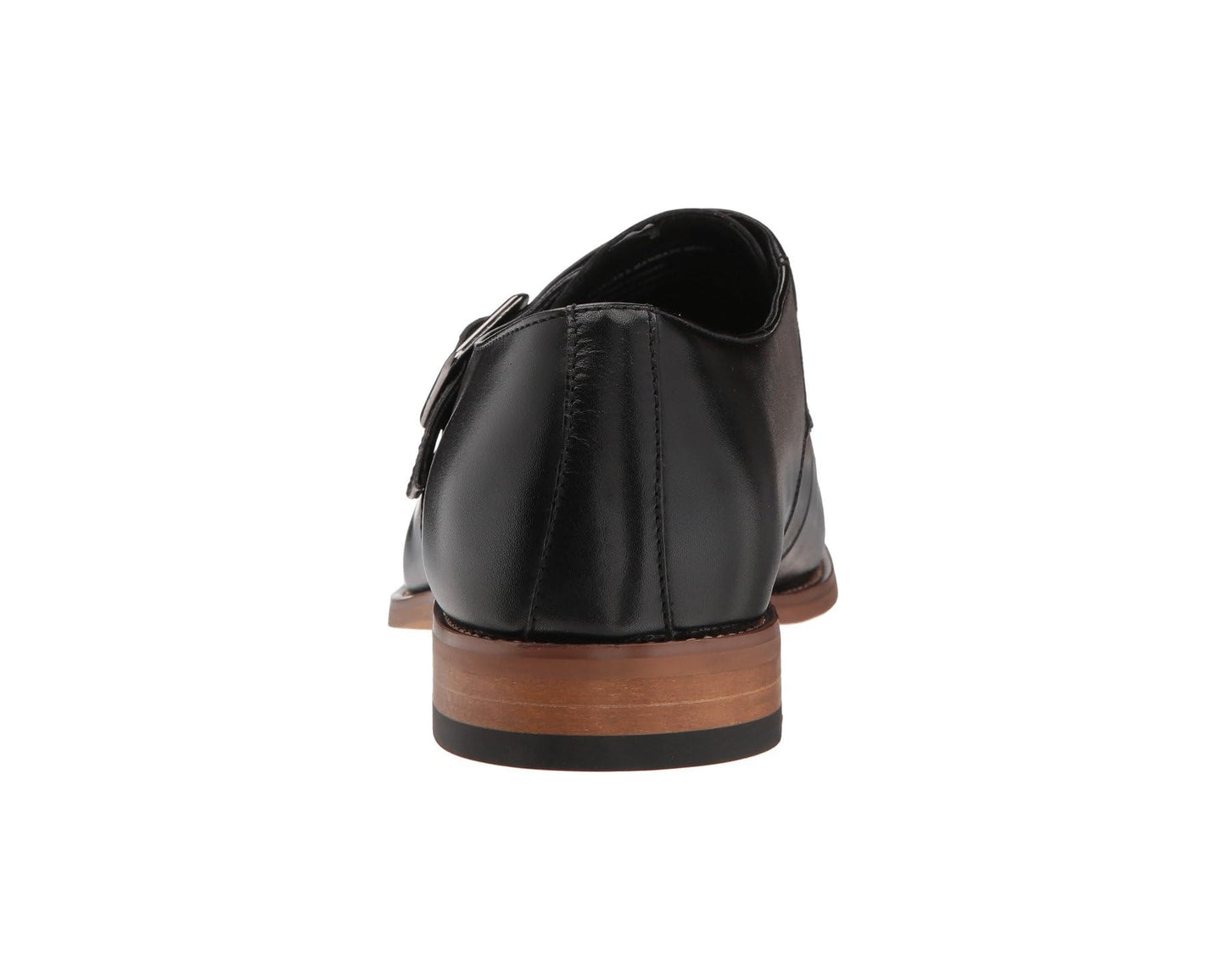 Men's Stacy Adams Desmond Cap-Toe Monk-Strap Loafer Black
