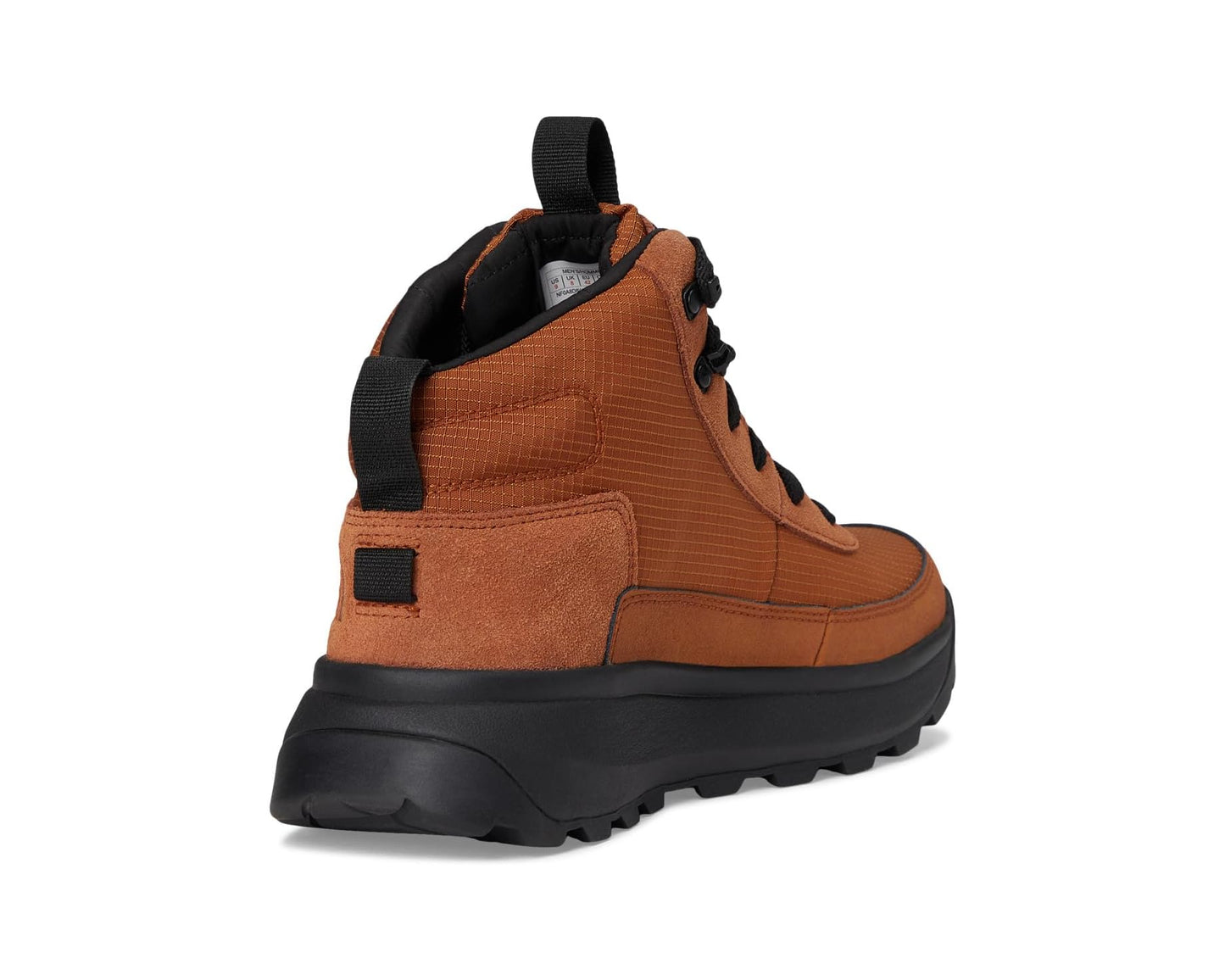 Men's The North Face Bergen Mid WP Burnt Umber/TNF Black