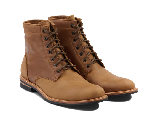 Men's Nisolo All-Weather Andres Boot Dark Tobacco