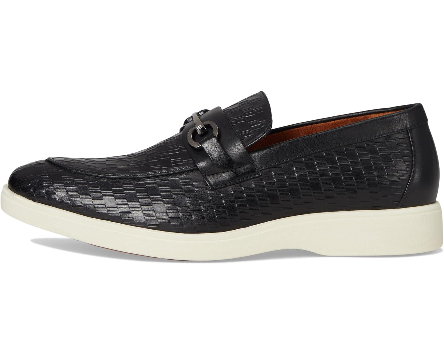 Men's Stacy Adams Salyer Moc Toe Slip-On Black