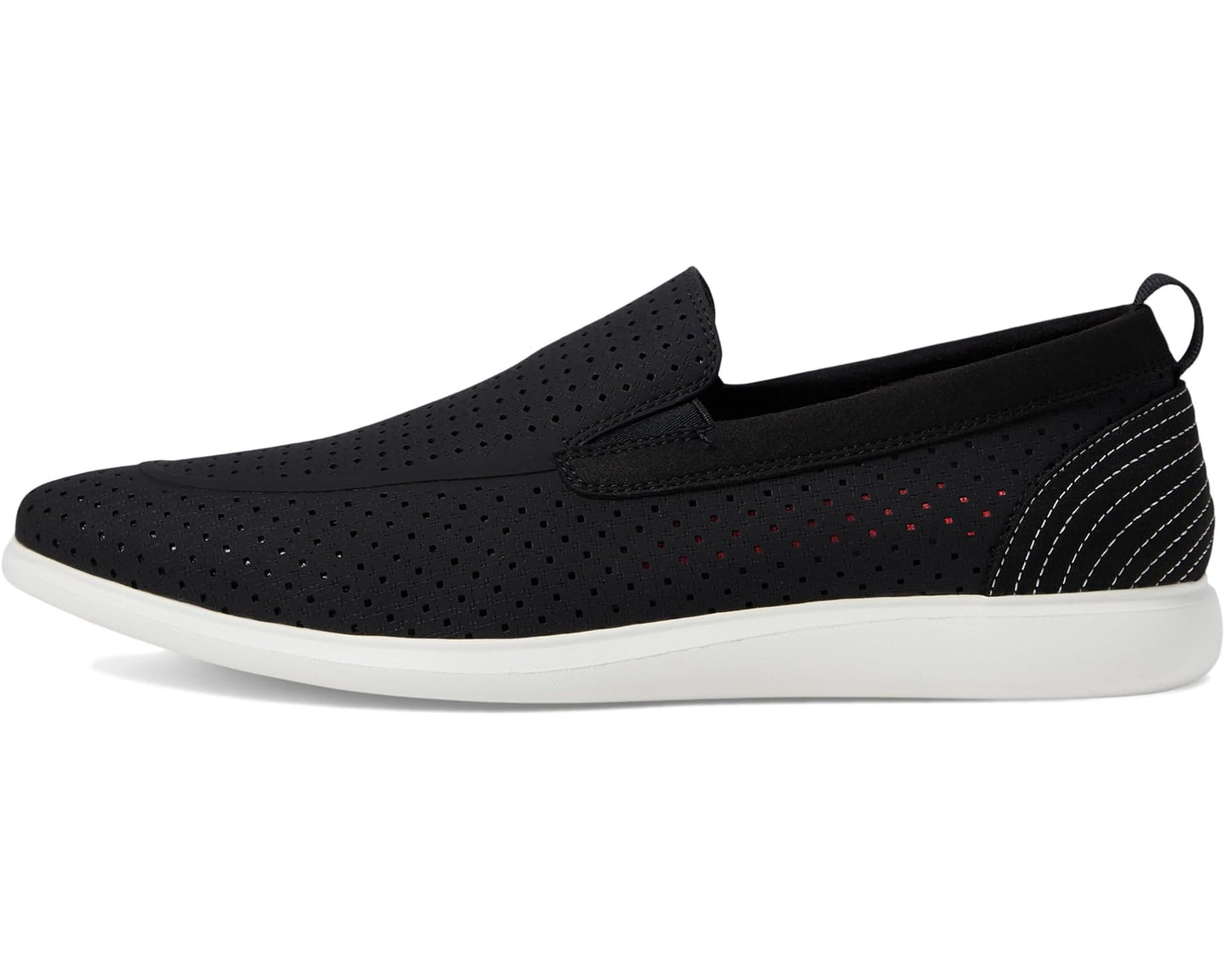 Men's Stacy Adams Remy Perfed Slip-On Black