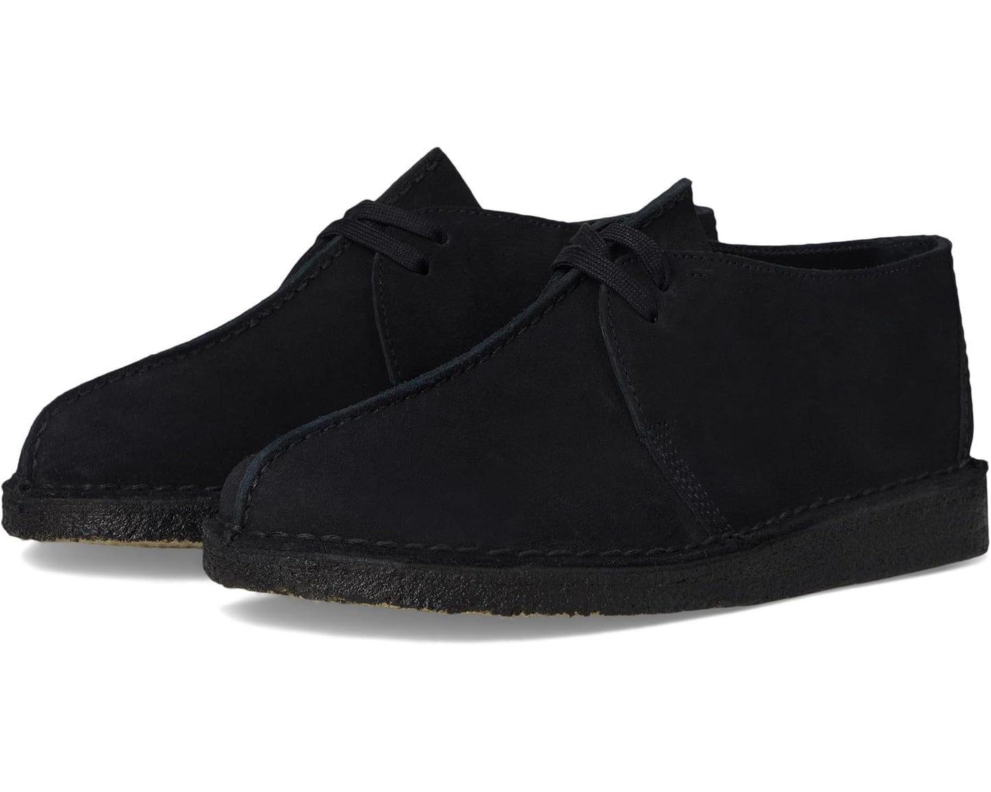 Men's Clarks Desert Trek Black Suede 3