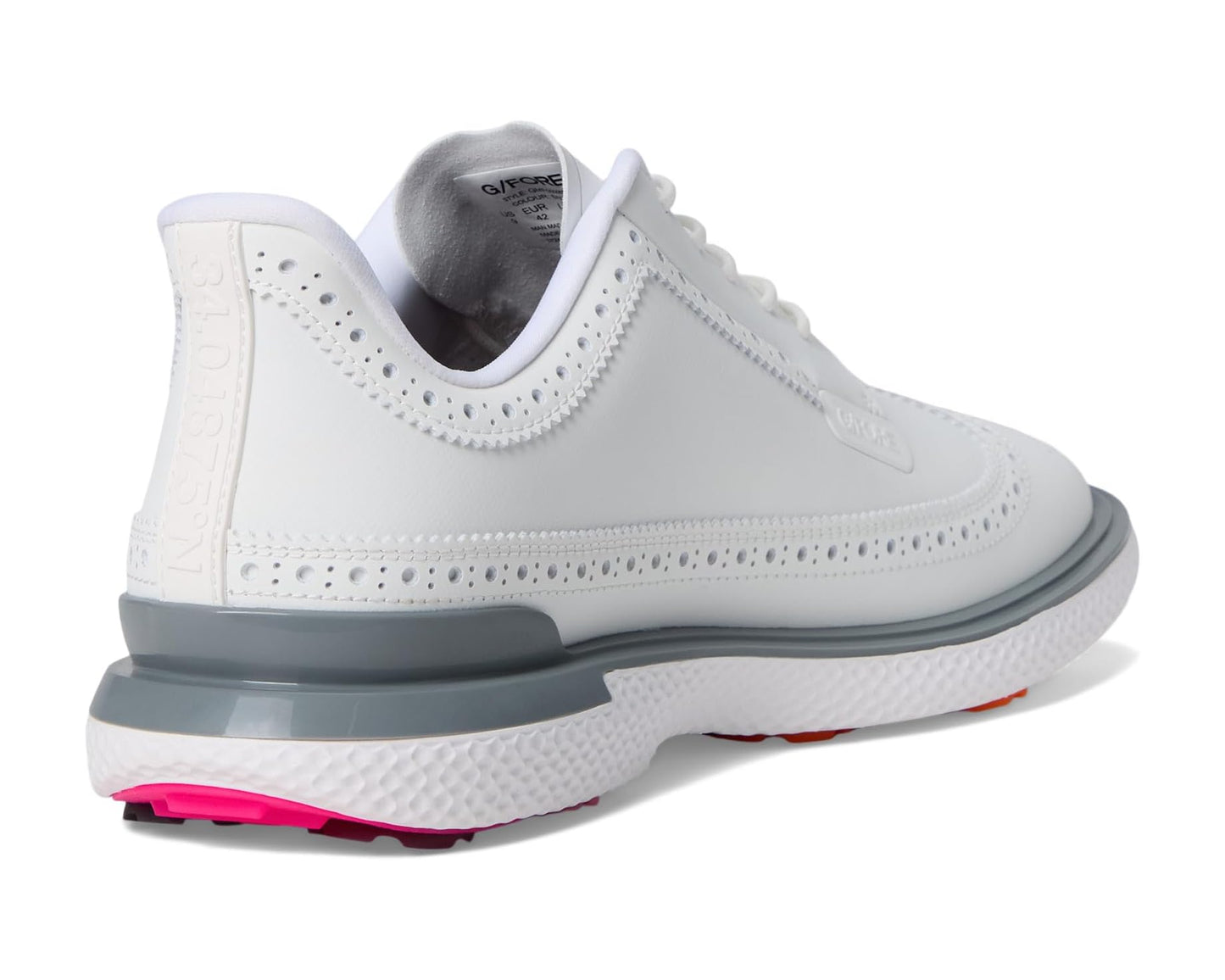 Men's GFORE Gallivan2r Longwing Golf shoes Snow/Nimbus
