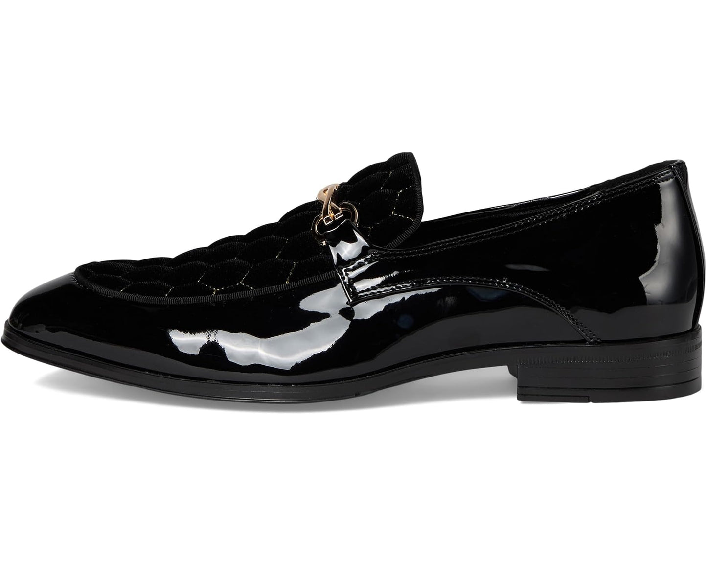 Men's Stacy Adams Sprague Moc Toe Slip-On Black