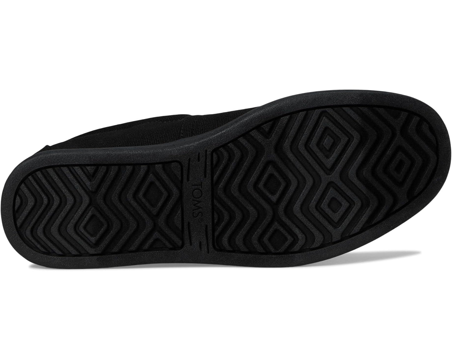 Men's TOMS Alpargata Forward Espadrille Black/Black Recycled Cotton Canvas