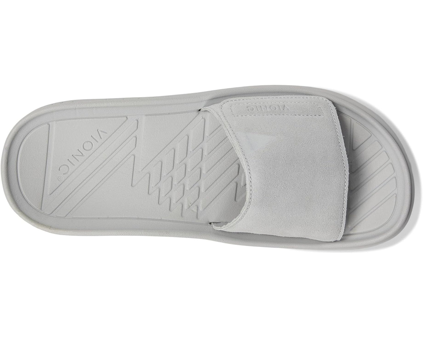 Unisex VIONIC Rejuvenate Recovery Sandals Vapor Grey Suede