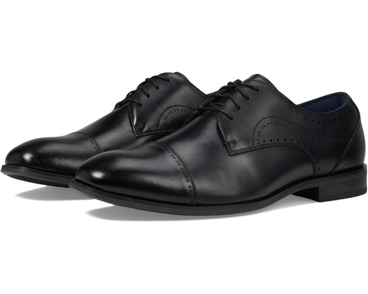 Men's Stacy Adams Bryant Cap Toe Lace-Up Black