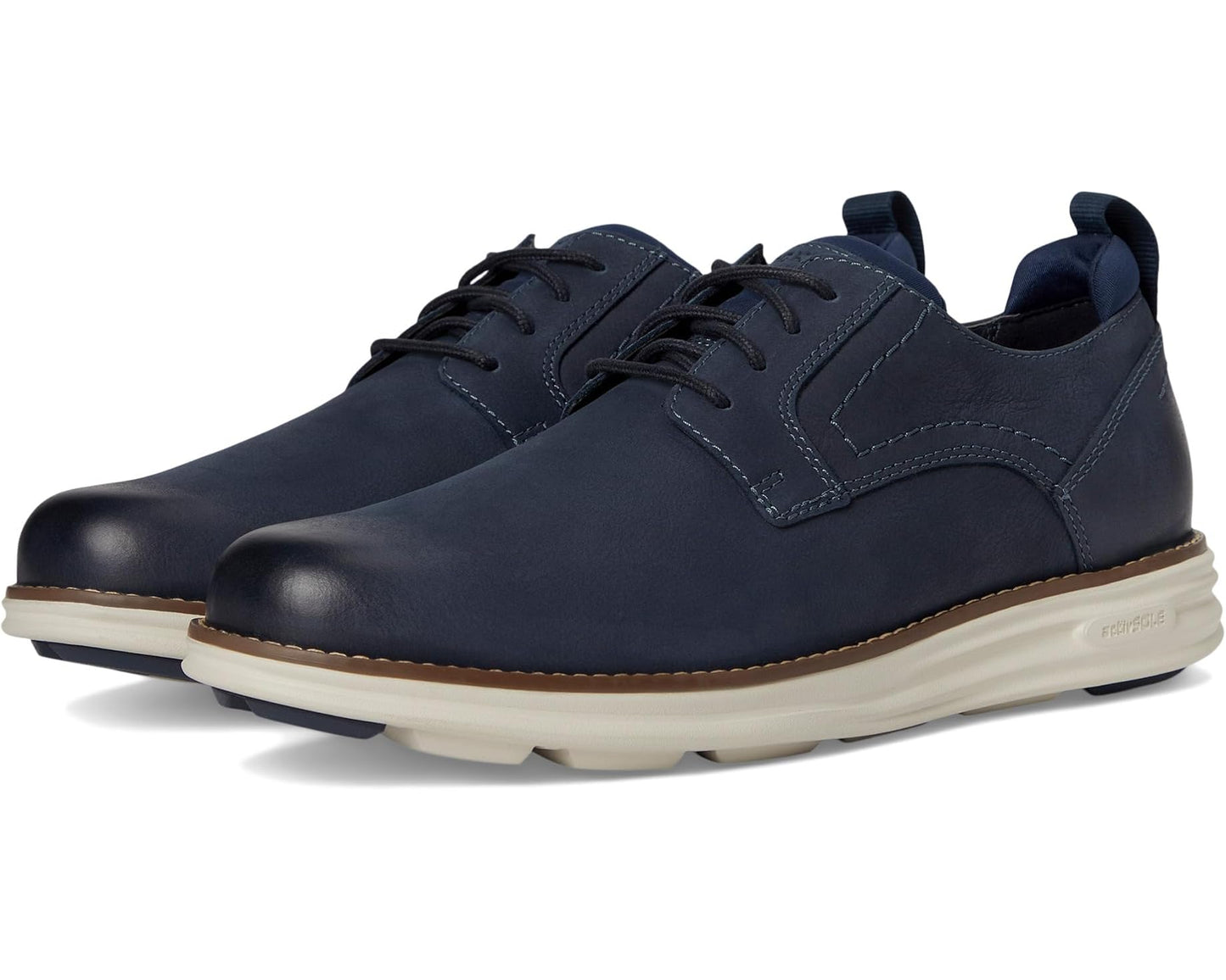 Men's Rockport Canton Dark Blue Leather