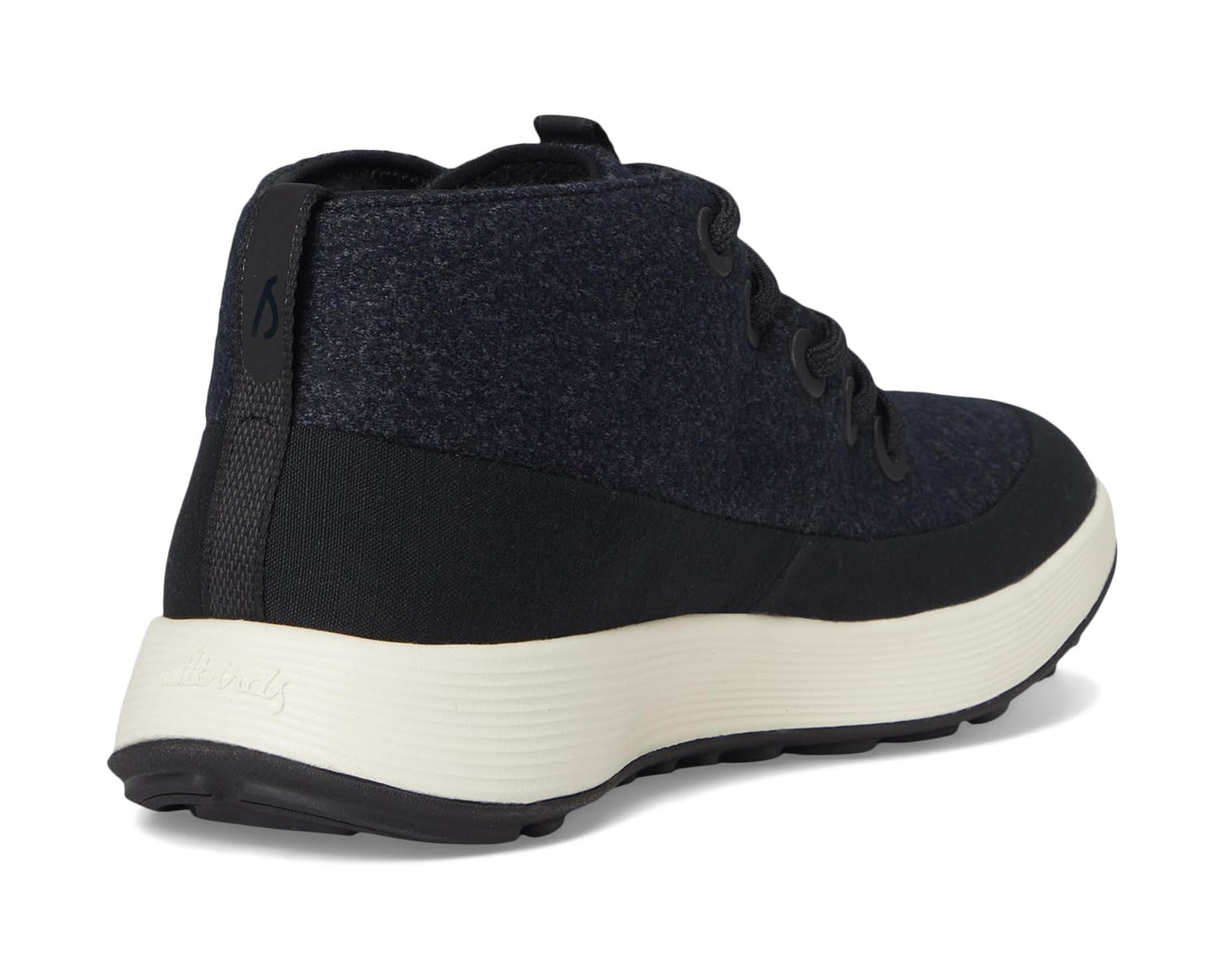 Men's Allbirds Wool Runner NZ Mid Waterproof Natural Black (Natural White)
