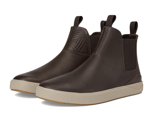 Men's OluKai Lae'ahi Mid Dark Java/Dark Java