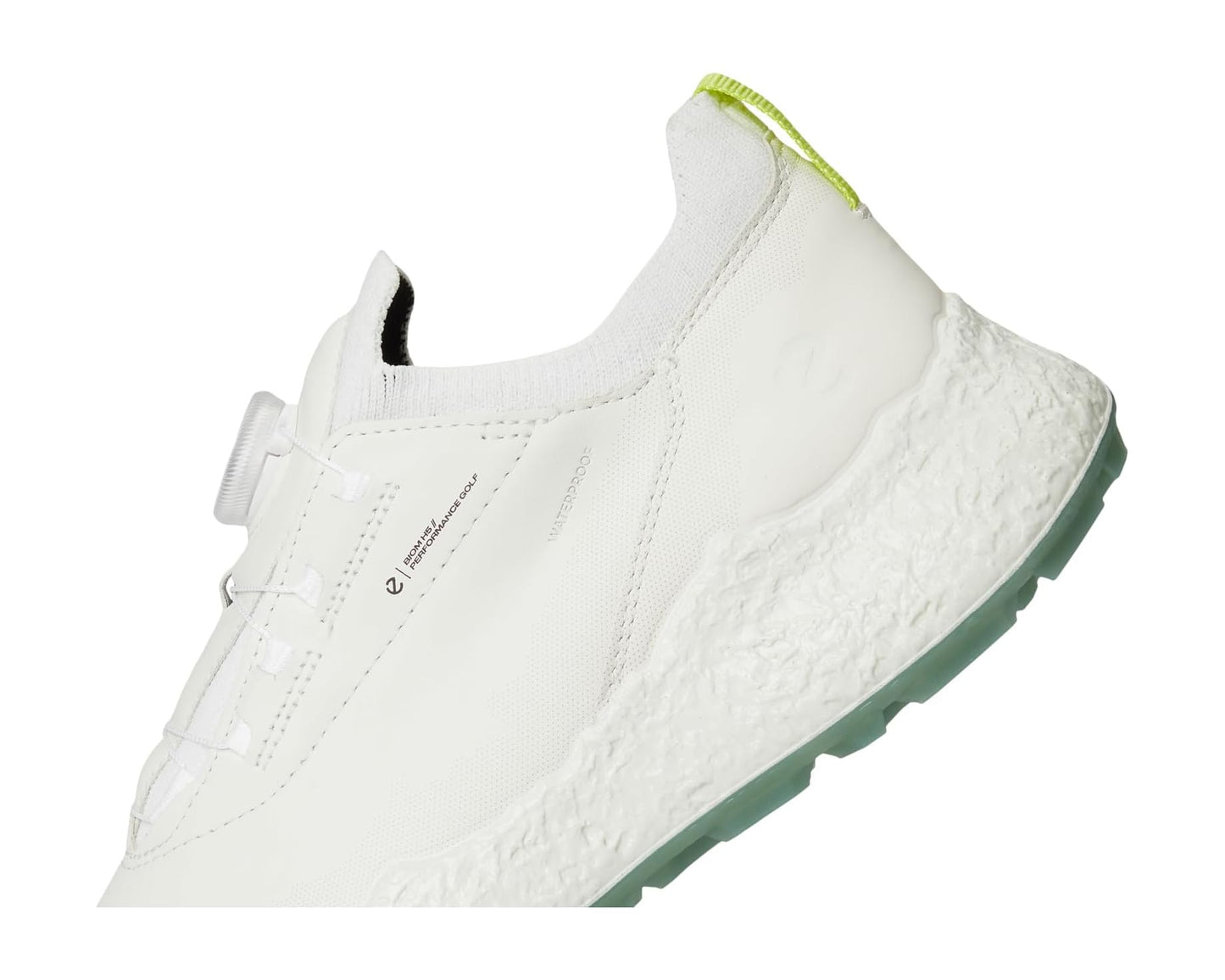 Men's ECCO Golf BIOM Hybrid 5 BOA Waterproof Golf Shoe White