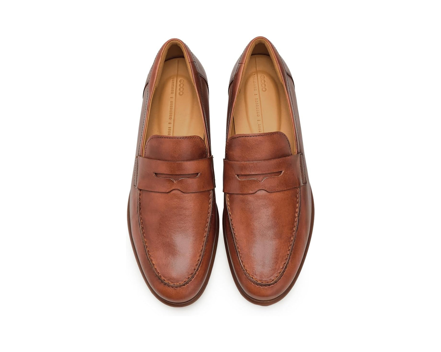 Men's ECCO Verona Classic Penny Loafer Cognac