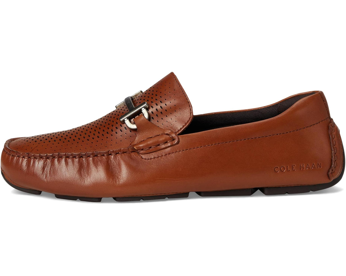 Men's Cole Haan Grand Laser Bit Driver British Tan/Java