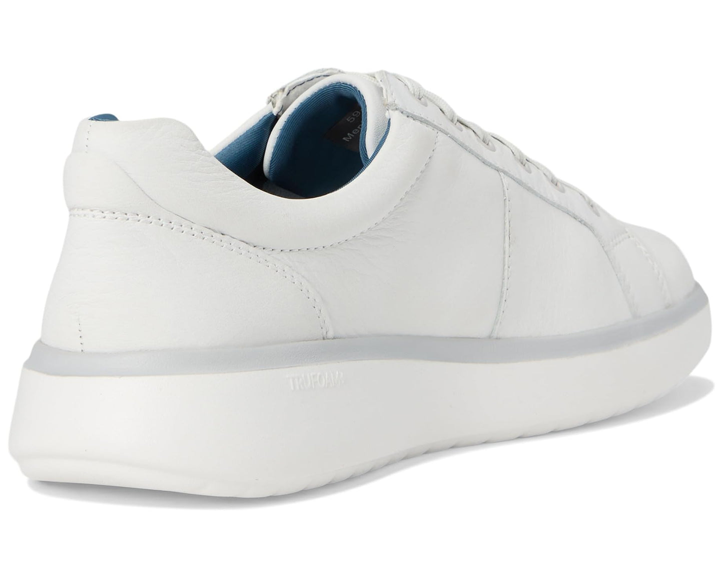 Men's Johnston & Murphy Calm Lace-To-Toe White Full Grain