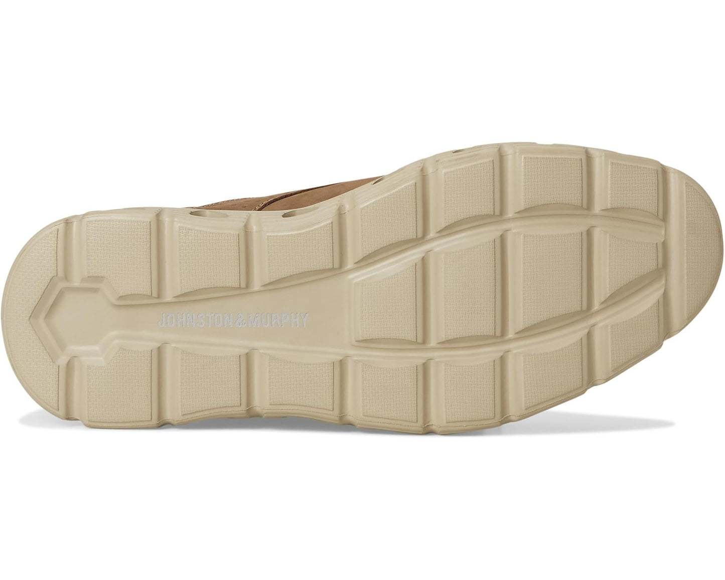 Men's Johnston & Murphy Jenkins Plain Toe Taupe Nubuck