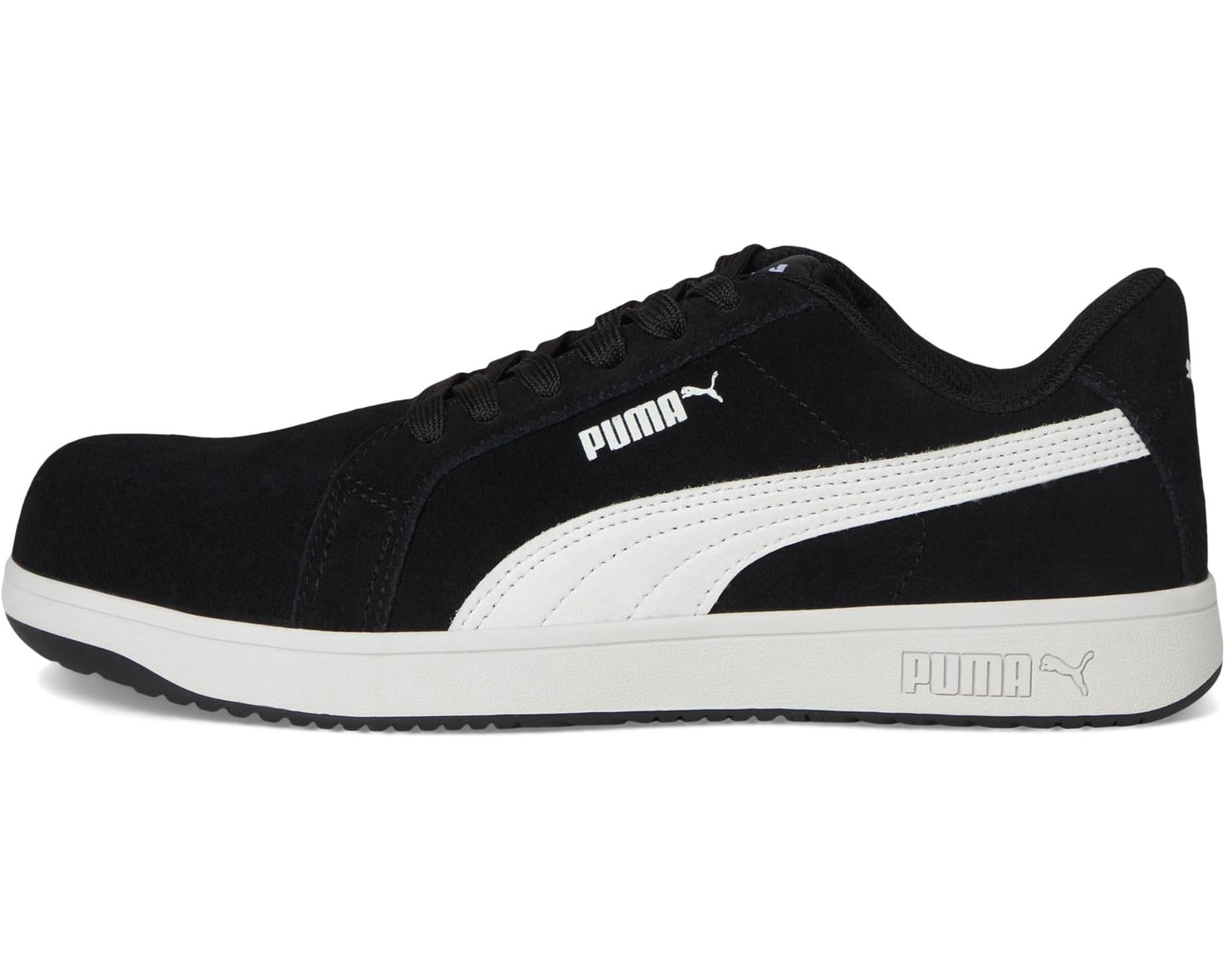 Men's PUMA Safety Iconic Suede Low ASTM EH Black/White