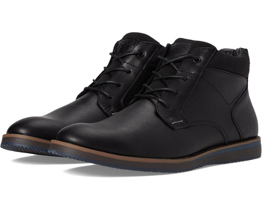 Men's Nunn Bush Circuit DC Plain Toe Chukka Black