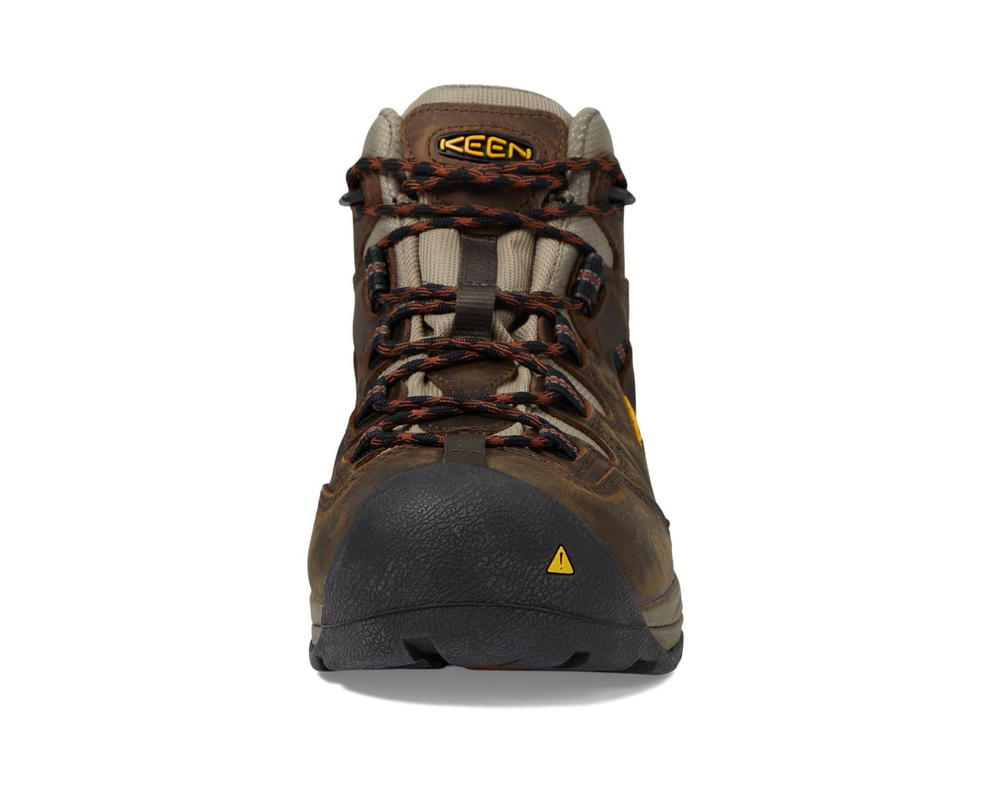 Men's KEEN Utility Detroit XT Mid Soft Toe Waterproof Black Olive/Leather Brown
