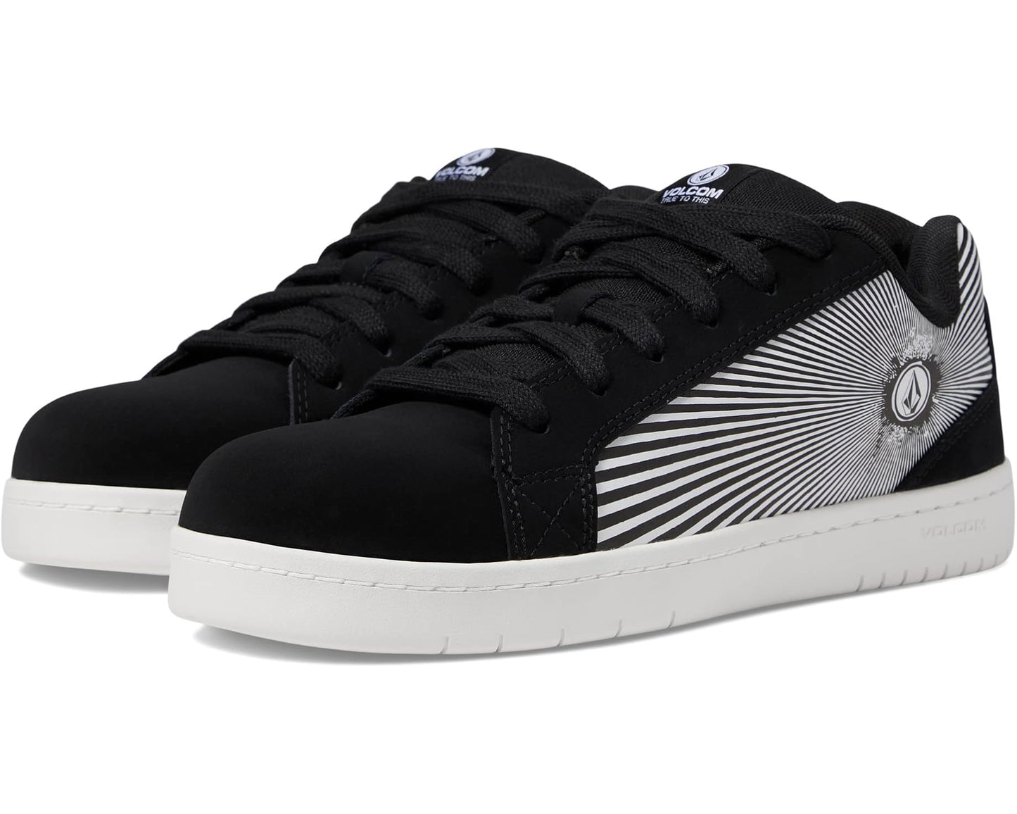 Men's Volcom Stone Op Art EH Comp Toe Black/White