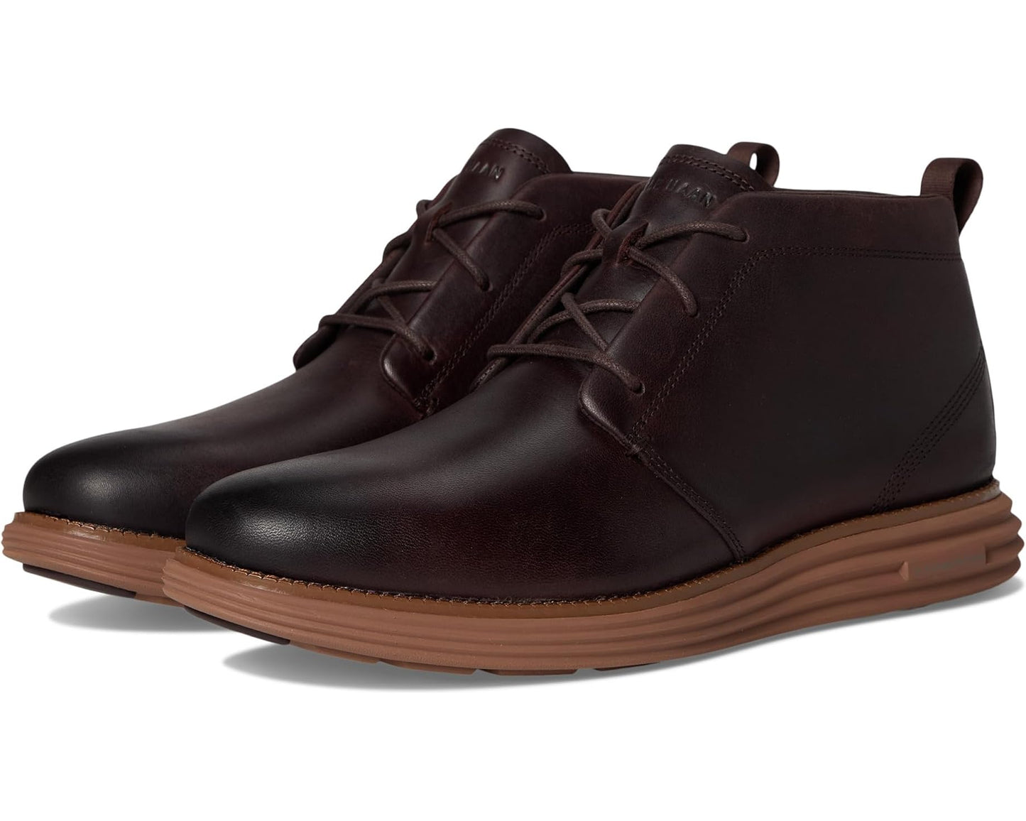 Men's Cole Haan Originalgrand Remastered Waterproof Chukka Boots Chocolate Raisin/Natural/Dark Sequoia Wp