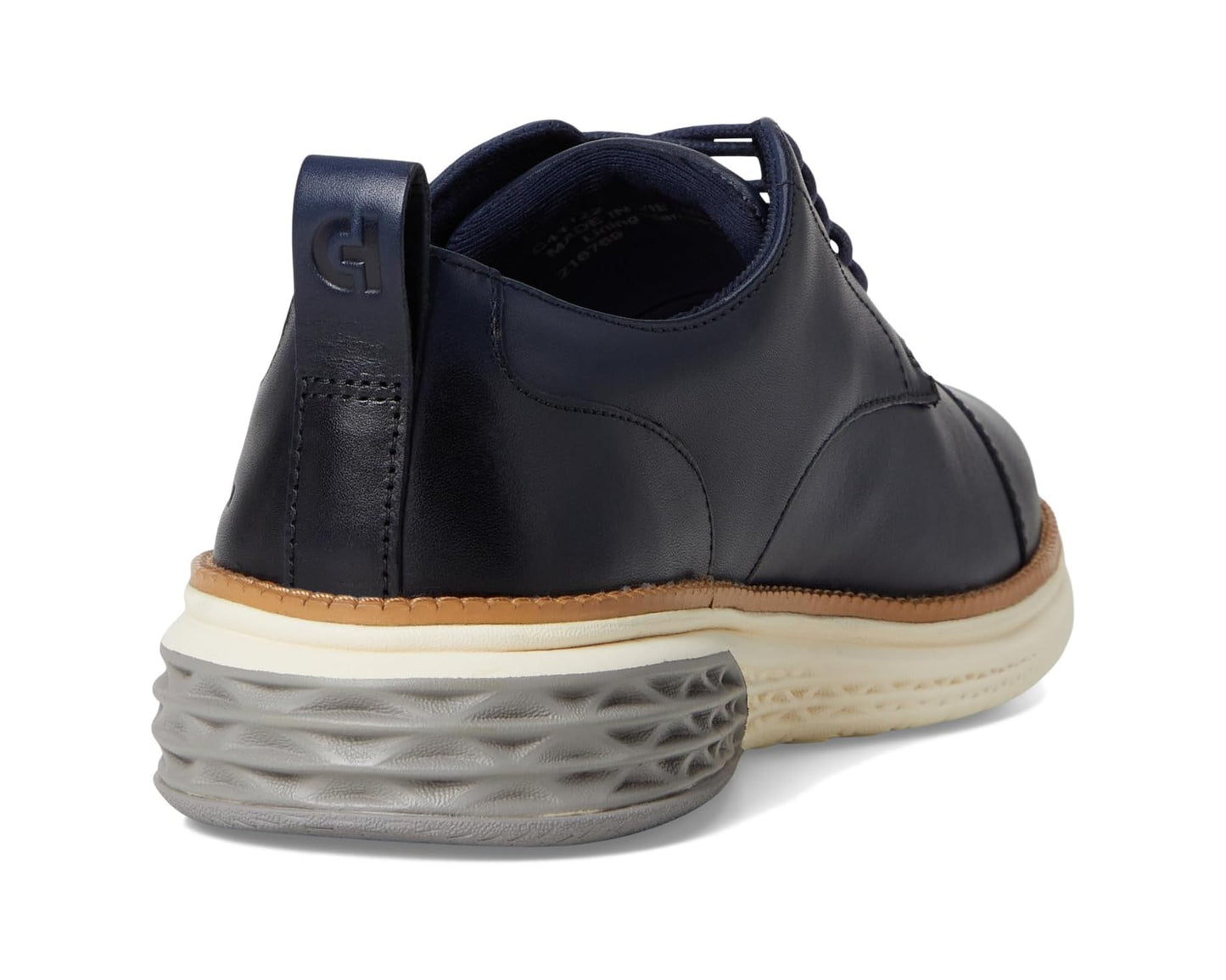 Men's Cole Haan Grand Hurrion Cap Toe Oxford Midnight Moon/Ivory/Sleet