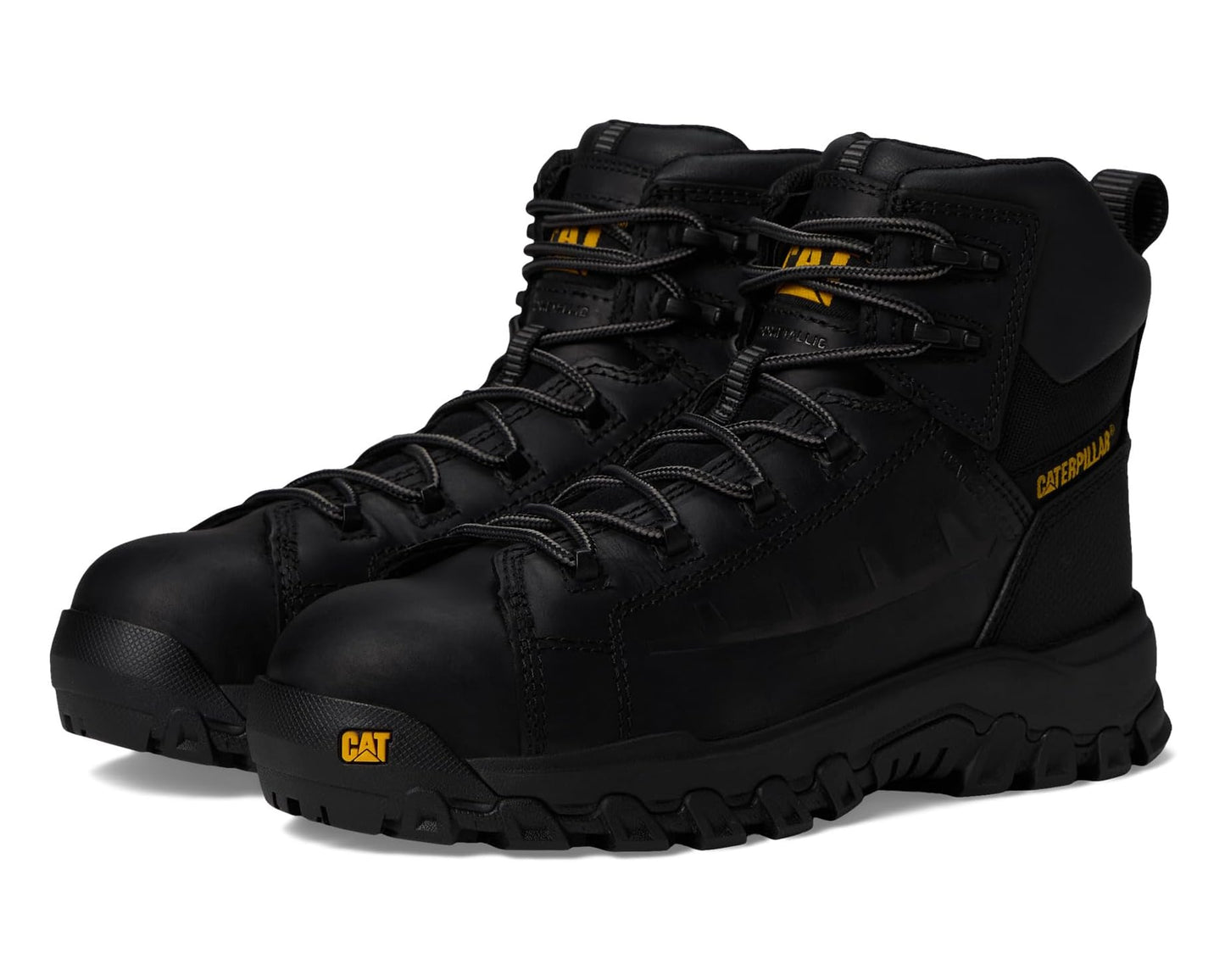 Men's Caterpillar Threshold Rebound Waterproof Non Metallic Composite Toe Black