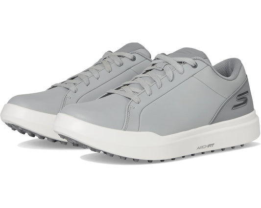 Men's Skechers GO GOLF Drive 6 Relaxed Fit Spikeless Golf Shoe Gray