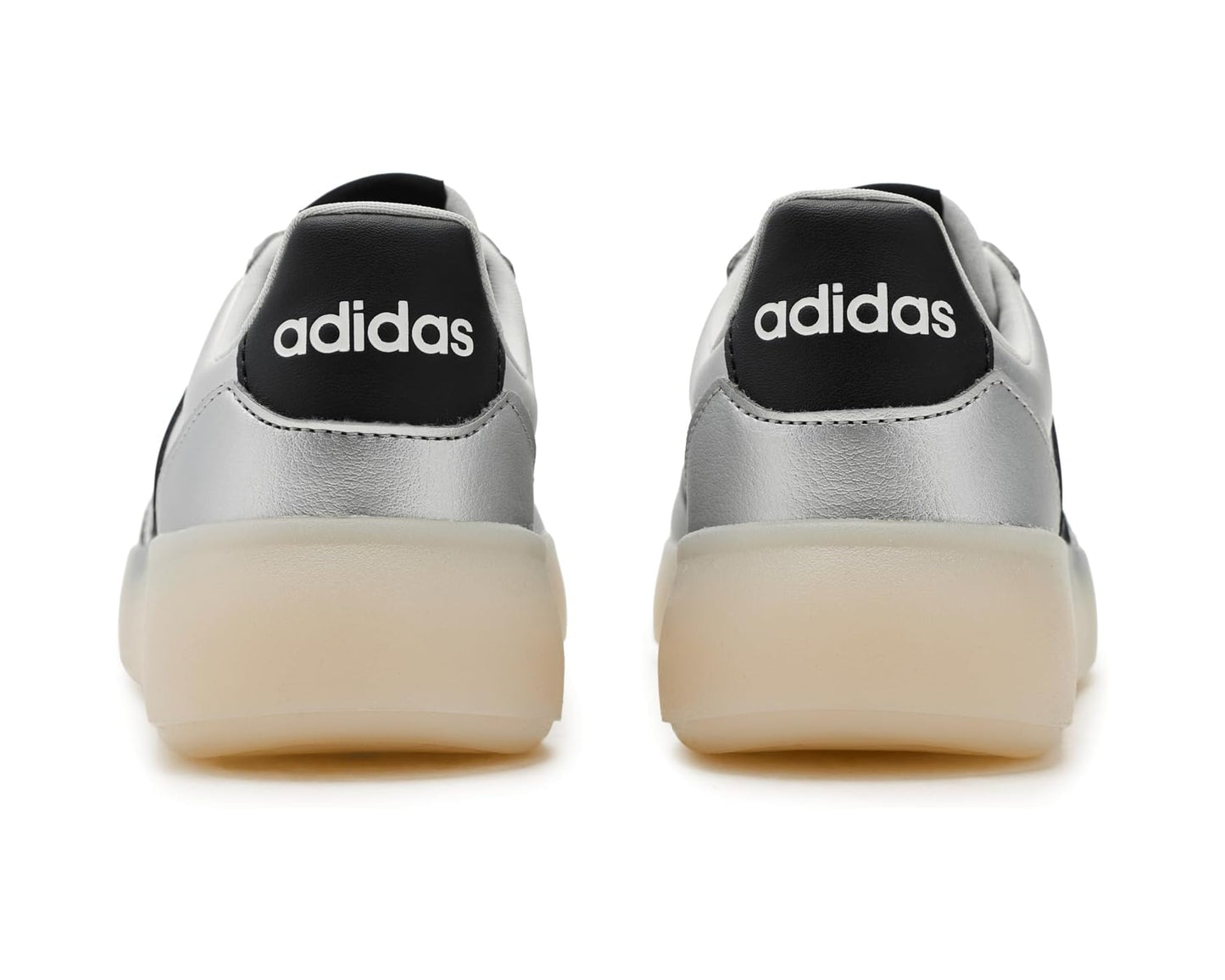 Unisex adidas Kids Barreda Decode Shoes Silver Metallic/Black/Chalk White