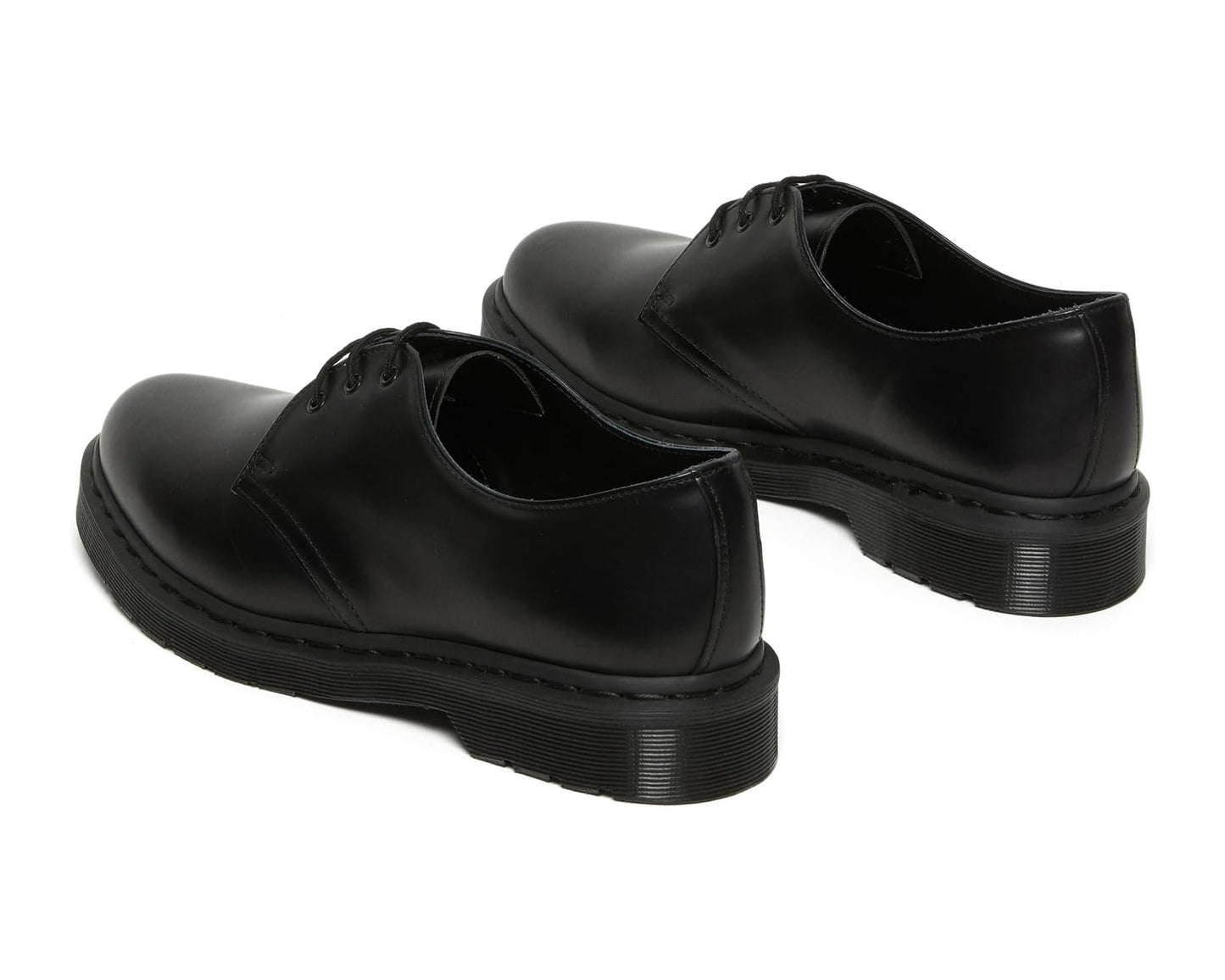 Unisex Dr. Martens 1461 3-Tie Shoe Black Smooth
