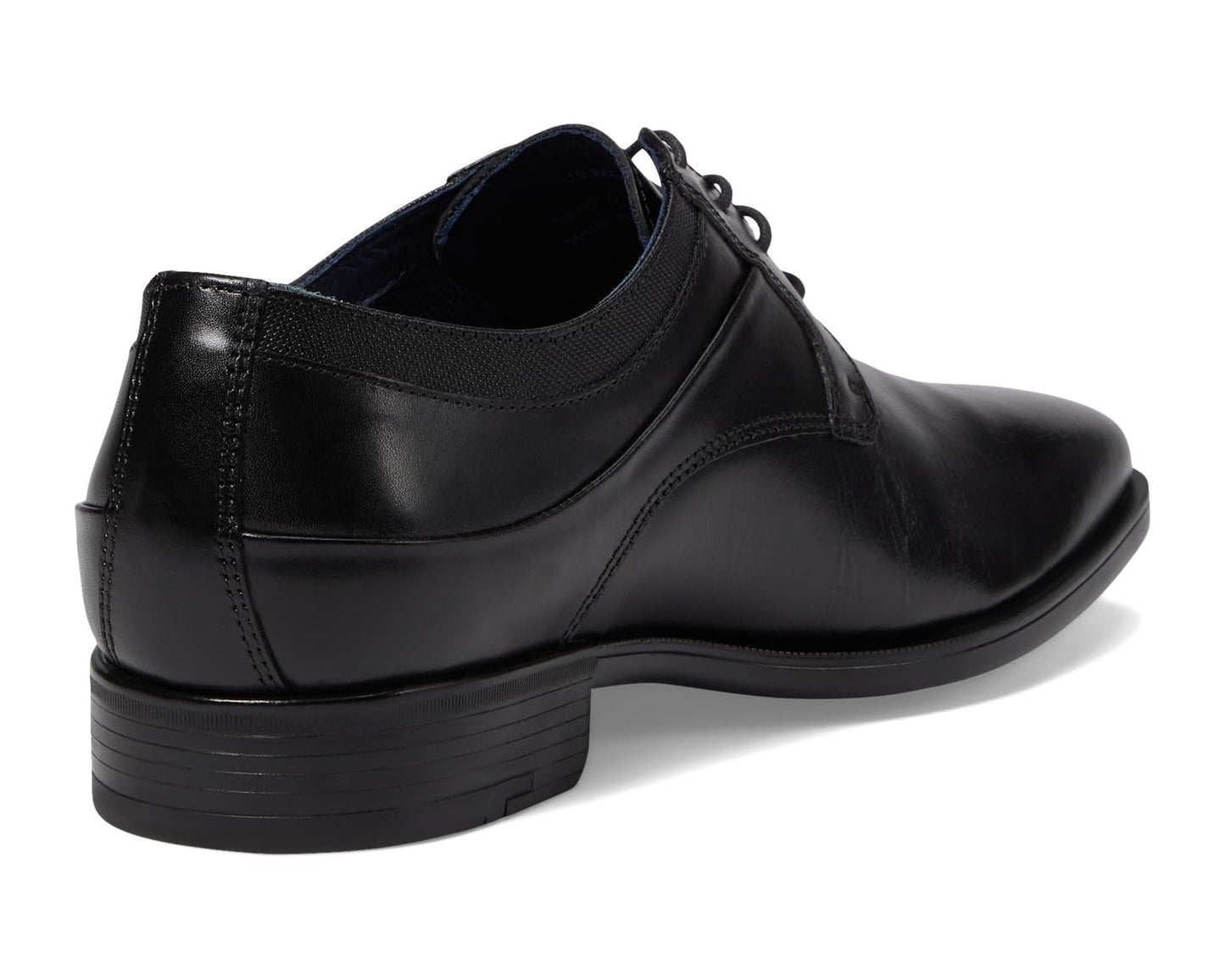 Men's Johnston & Murphy Gibbons Plain Toe Black Full Grain