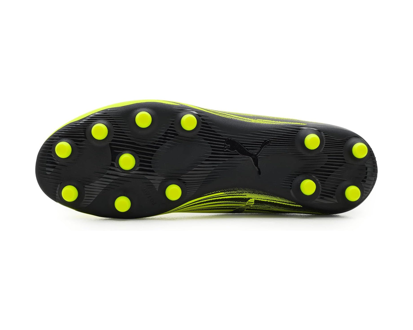 Men's PUMA Attacanto II Firm, Artificial Ground Soccer Cleats Yellow Alert/Black