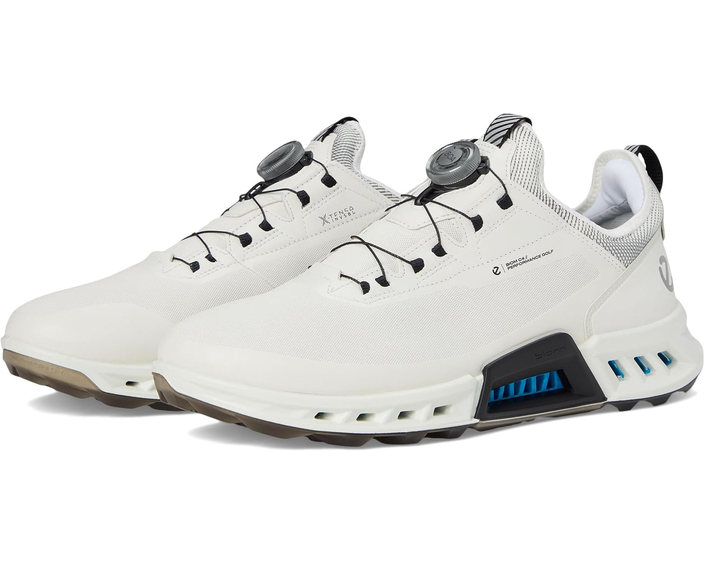 Men's ECCO Golf Biom C4 BOA Golf Shoes White/Black