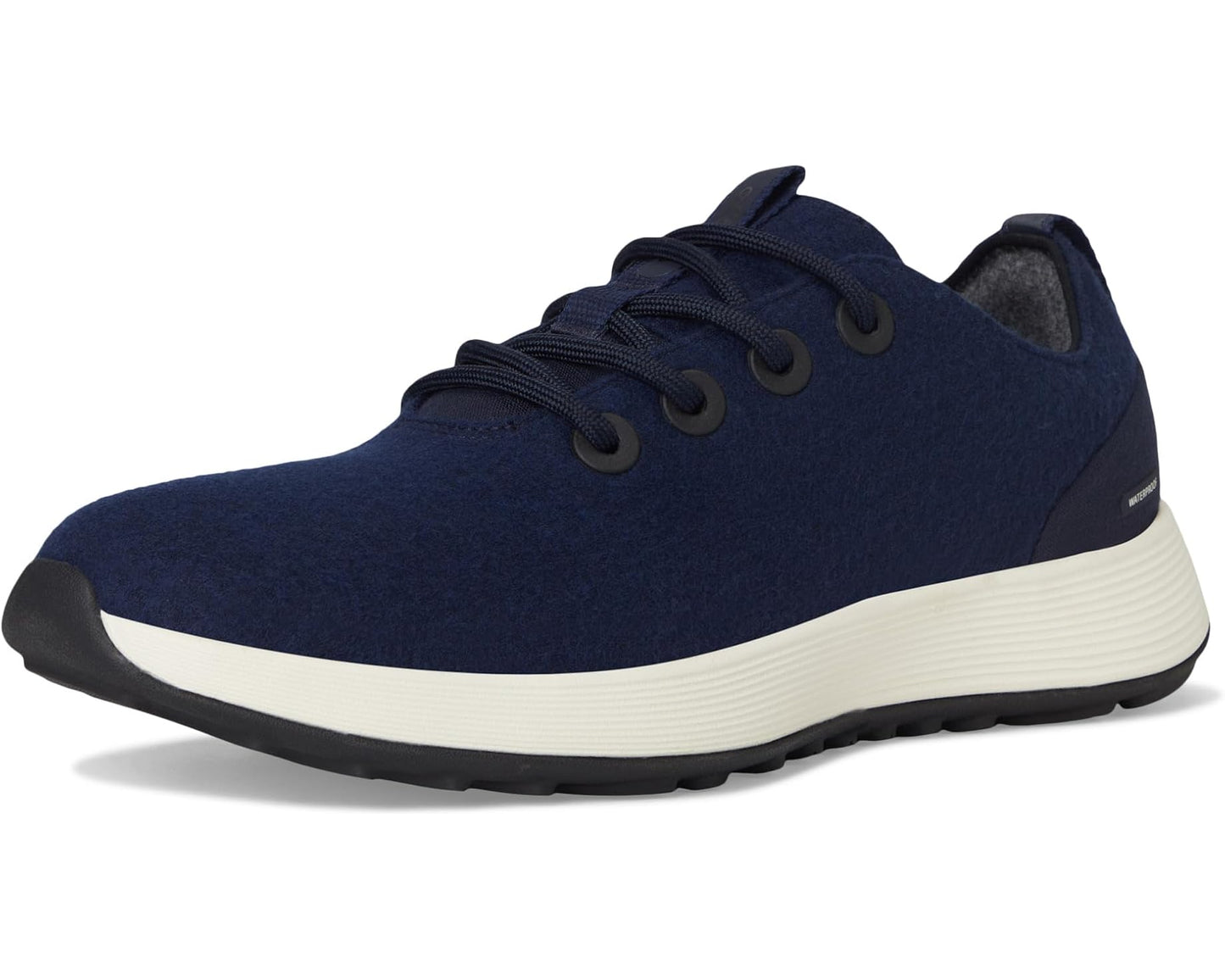 Men's Allbirds Wool Runner NZ Waterproof Dark Navy (Natural White)