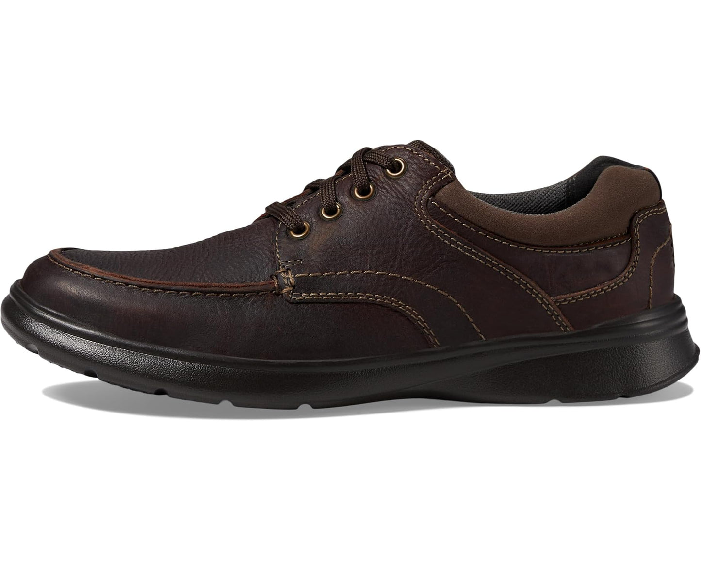 Men's Clarks Cotrell Edge Brown Oily Leather