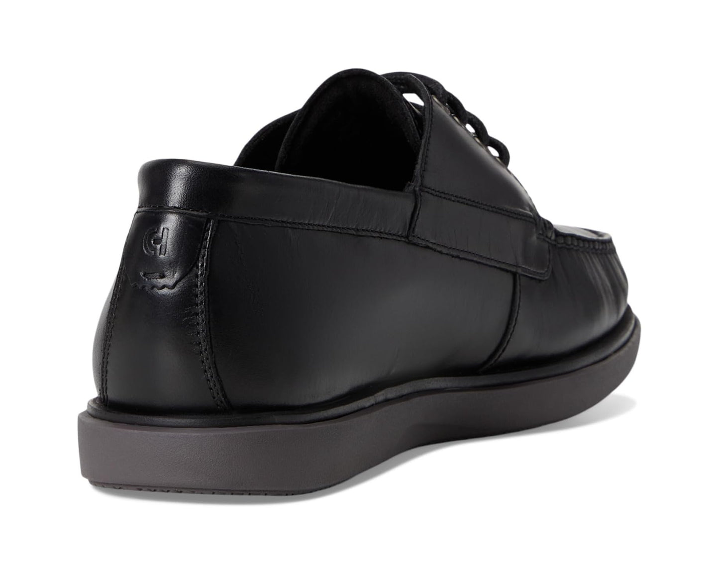 Men's Cole Haan Grand 4-Eye Loafers Black Nubuck/Pavement