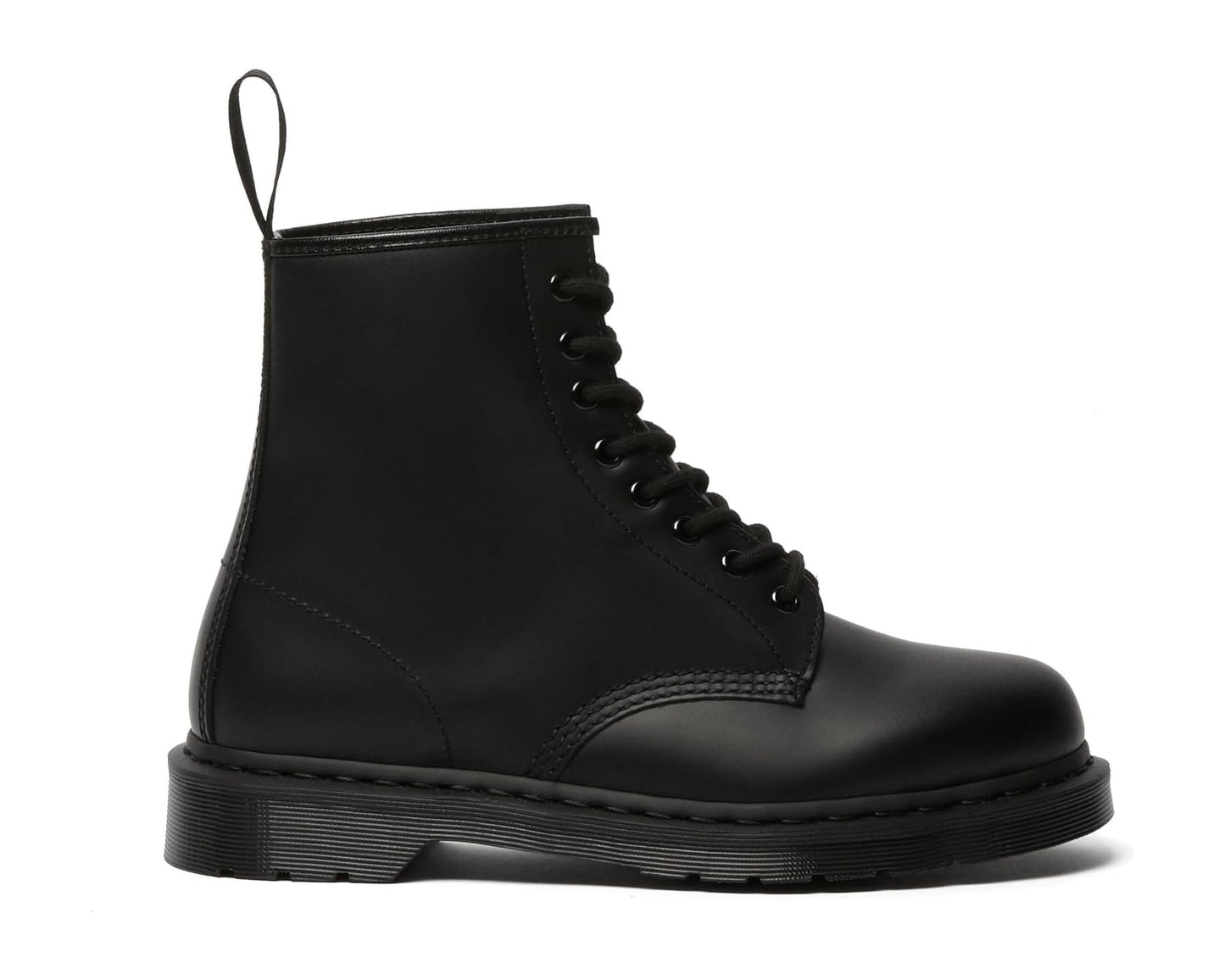 Unisex Dr. Martens 1460 Mono Boots Black Smooth