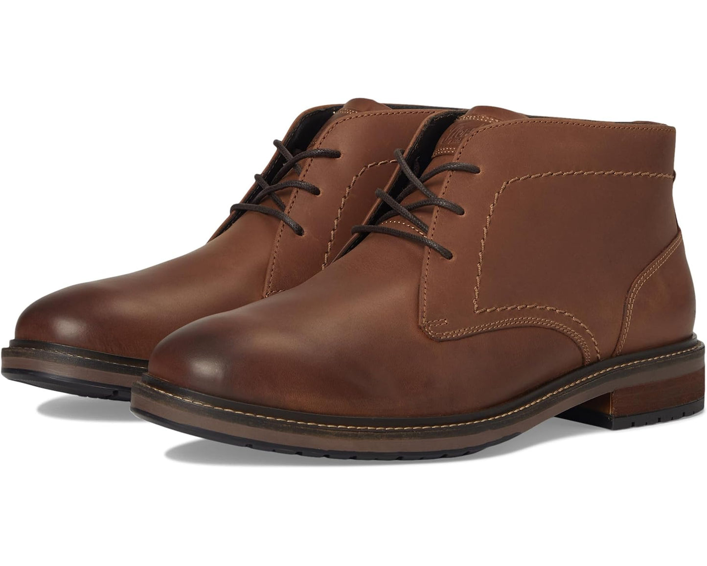 Men's Florsheim Forge Plain Toe Chukka Brown Crazy Horse