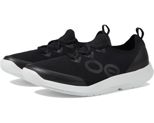 Men's OOFOS OOmg Sport LS Shoe White/Black