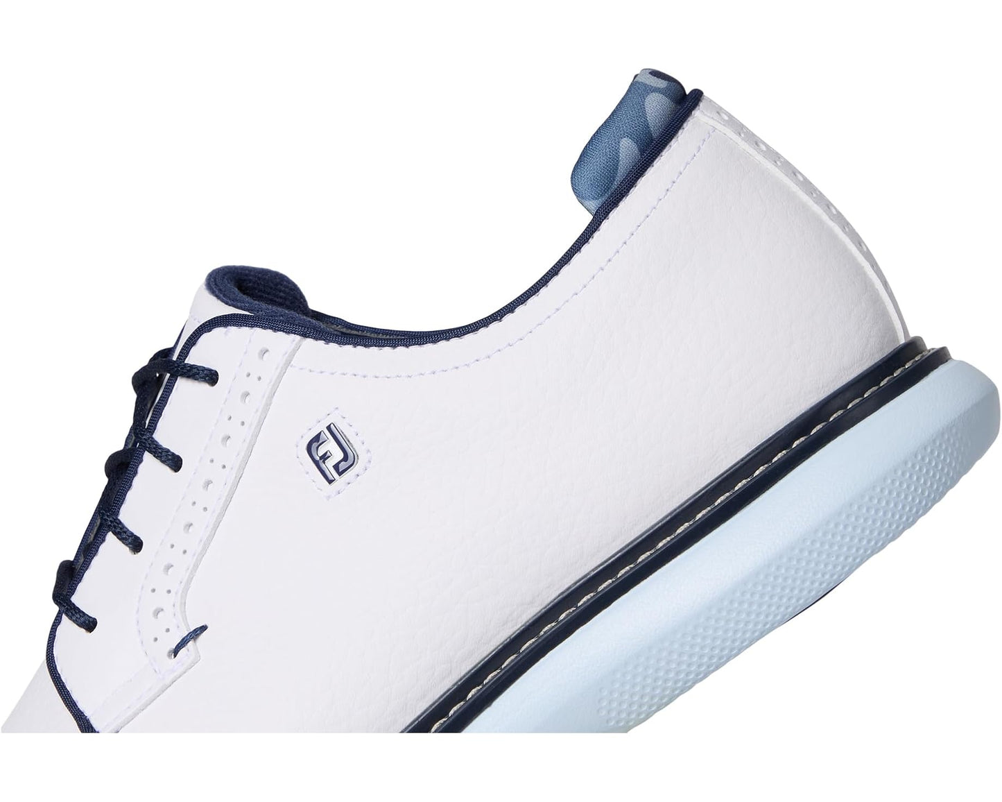 Men's FootJoy Traditions Blucher White/Sky Blue/Camo