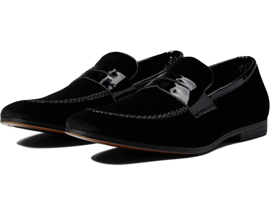 Men's Steve Madden Crescent Black Velvet