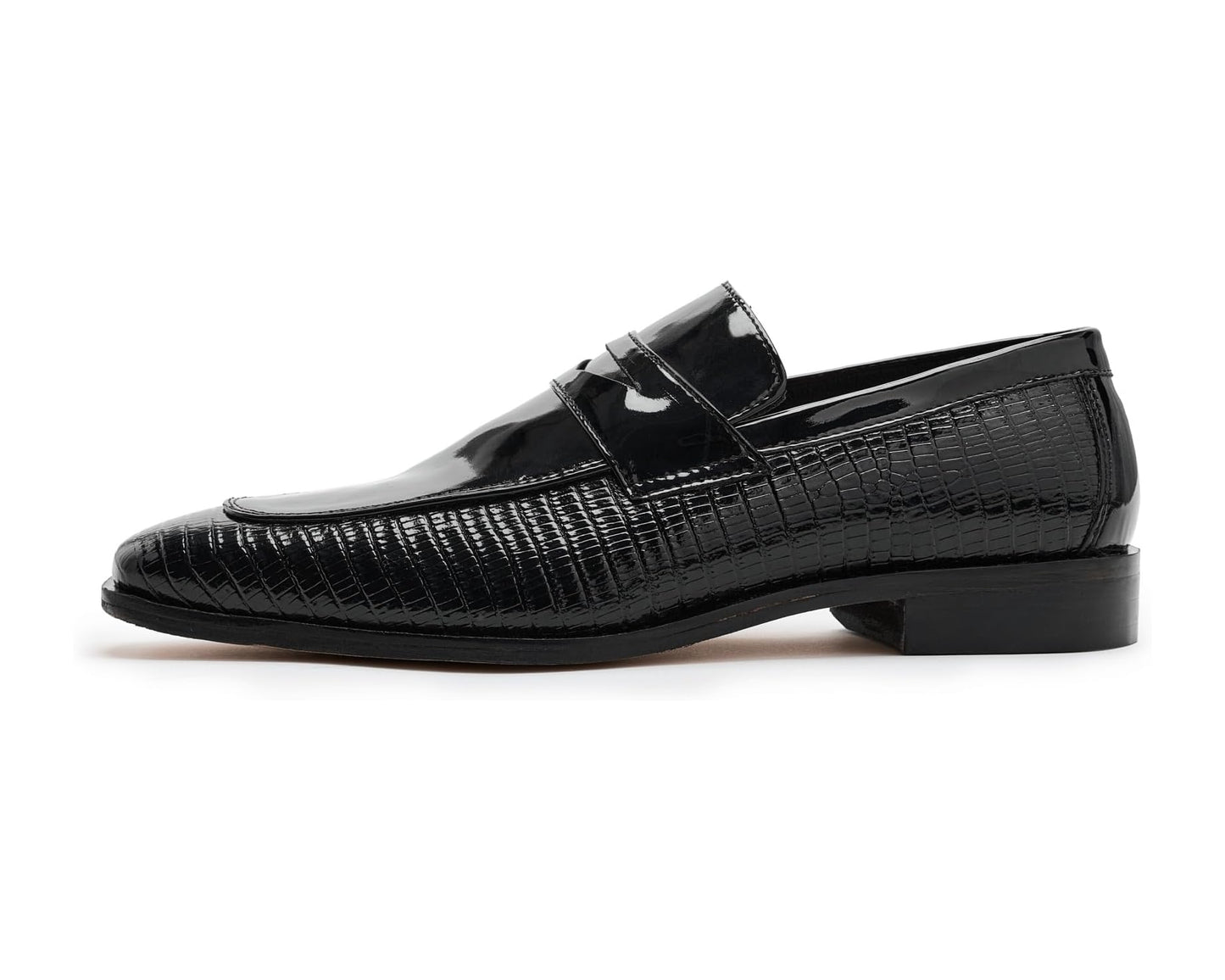 Men's Stacy Adams Ravito Slip-On Penny Loafer Black