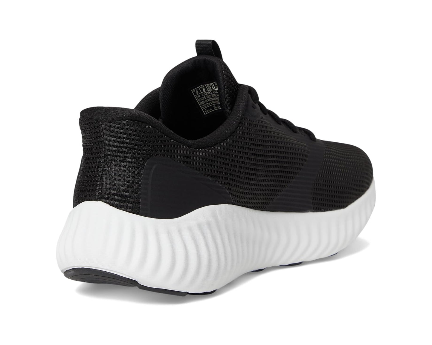 Men's SKECHERS Hands Free Slip-ins Go Run Now Sneaker Black/White