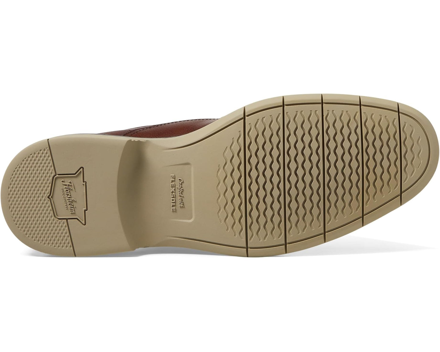 Men's Florsheim Norwalk Cap Toe Oxford Cognac Milled Leather