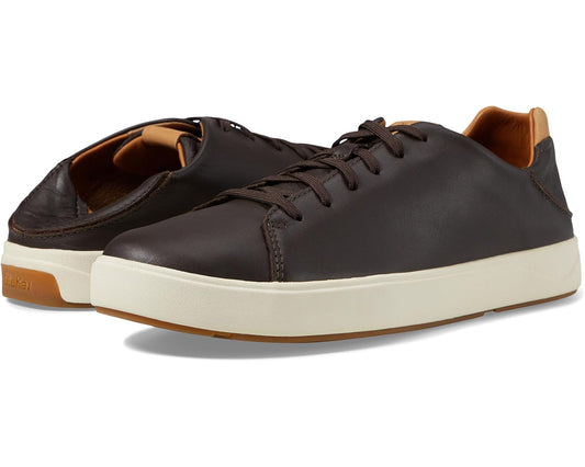 Men's OluKai Lae'Ahi Li 'Ili Dark Java/Dark Java