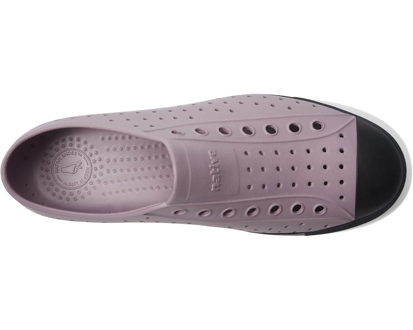 Unisex Native Shoes Jefferson Wildflower Purple/Jiffy Black